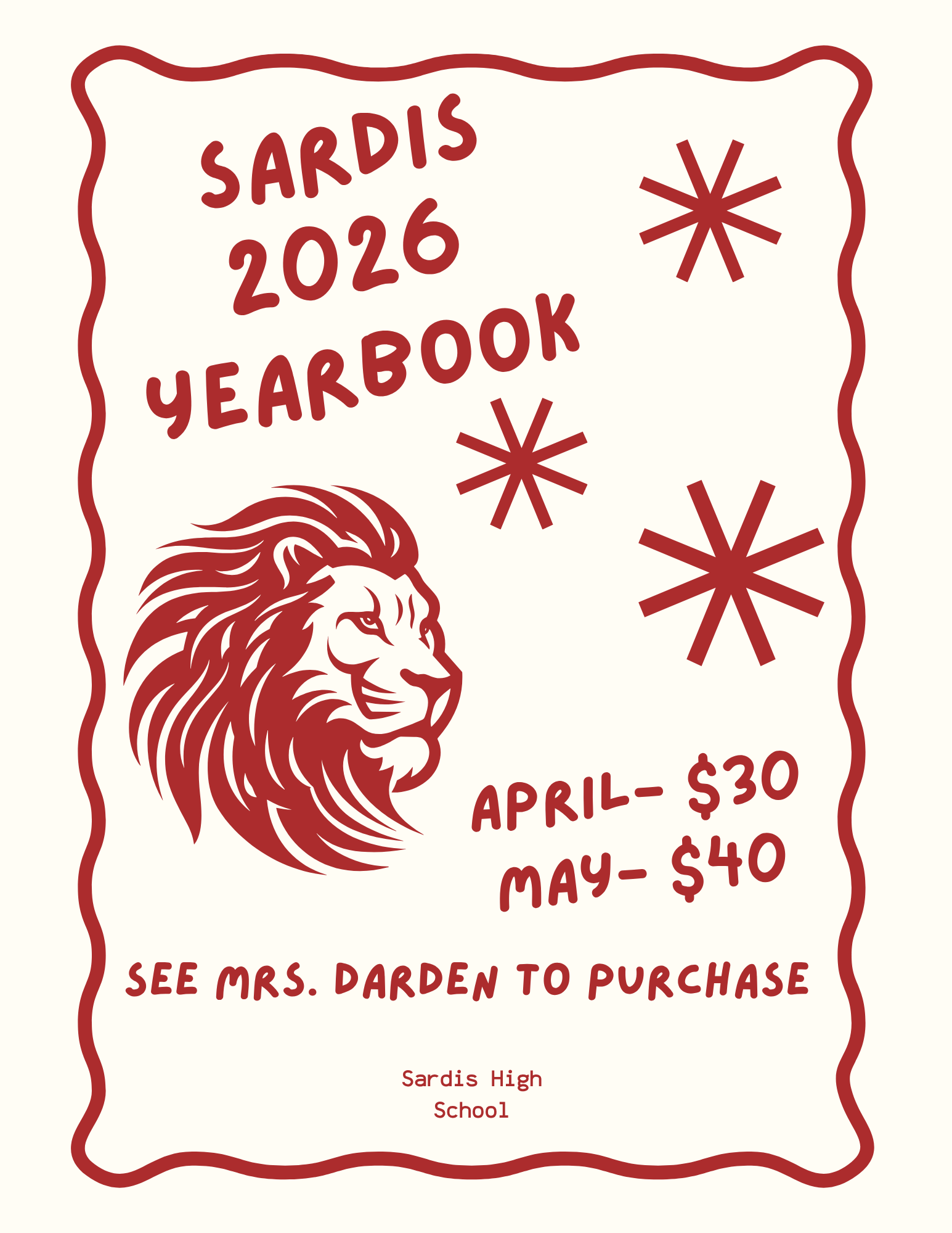 2026 Yearbook Sale